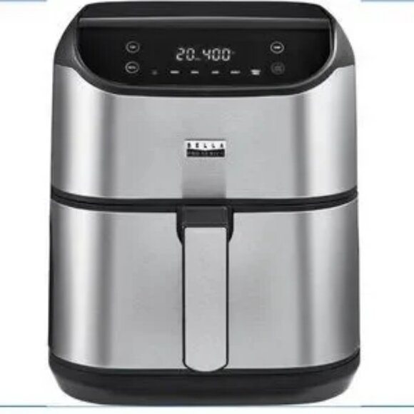 BELLA Other - Digital Air Fryer with Stainless Finish - Stainless Steel (BRAND NEW)